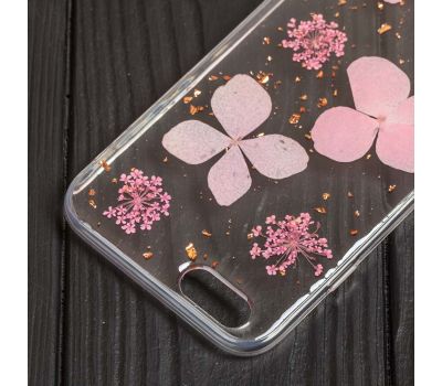 Чохол Nature Flowers для iPhone 6 рожева конюшина 2820679