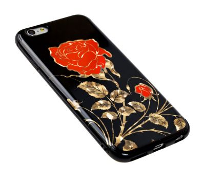 Чохол Glossy Rose для iPhone 6 червона троянда 2820109