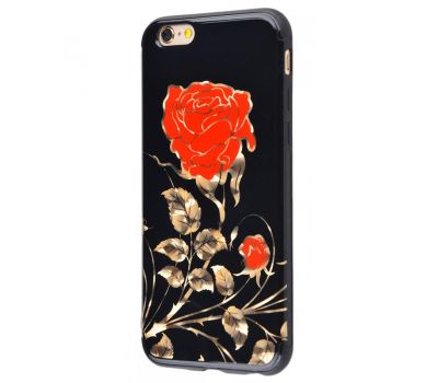 Чохол Glossy Rose для iPhone 6 червона троянда 2820111