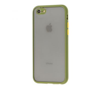 Чохол для iPhone 6/6s LikGus Totu camera protect зелений