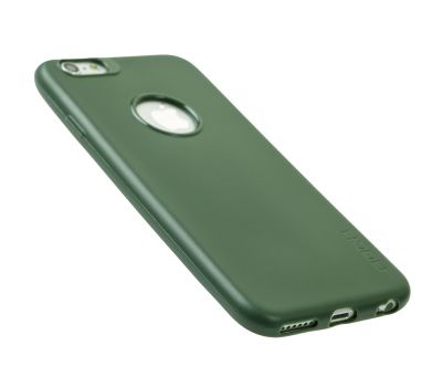 Чохол для iPhone 6 Rock з Логотипом soft матовий зелений 2821111