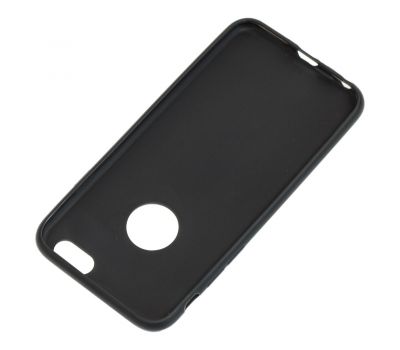 Чохол для iPhone 6 Rock з Логотипом soft матовий чорний 2821115