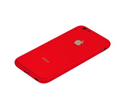 Чохол New glass для iPhone 6/6s червоний 2821299