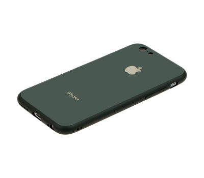 Чохол New glass для iPhone 6 / 6s зелений ліс 2821278