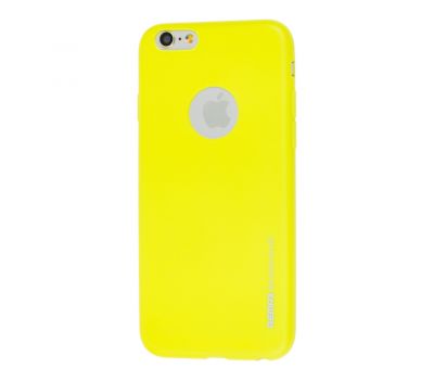 Чохол Remax Jelly для iPhone 6 жовтий