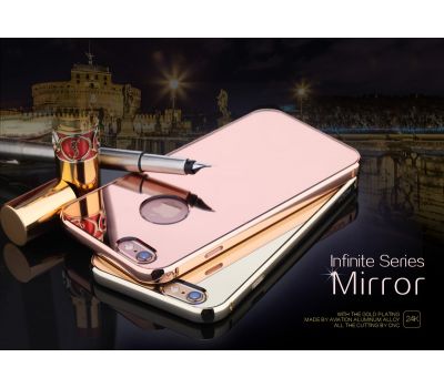 Чохол Rock Infinite для iPhone 6 дзеркальний ,,рожеве золото,, 2821945