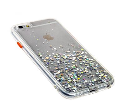 Чохол для iPhone 6/6s Glitter Bling прозорий 2821249