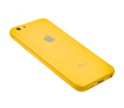 Чохол New glass для iPhone 6/6s жовтий 2821296