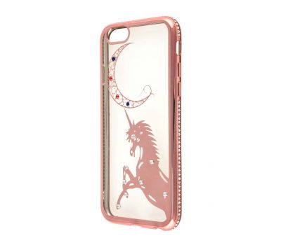 Чохол для iPhone 6 Kingxbar Diamond Єдиноріг рожевий