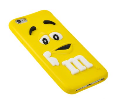 3D чохол M&M's для iPhone 6 жовтий 2822969