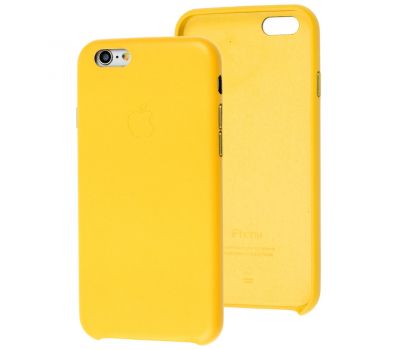 Чохол для iPhone 6 еко-шкіра жовтий