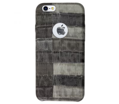 Чохол Snakeskin для iPhone 6 еко шкіра сірий