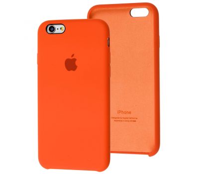 Чохол Silicone для iPhone 6 case orange