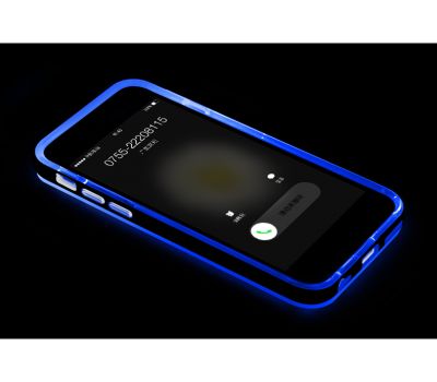 Чохол Rock Tube для iPhone 6 світиться в темряві ,,синій,, 2822003