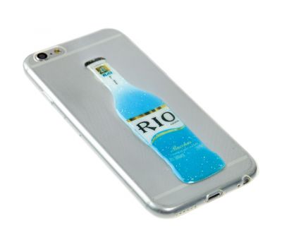 Чохол Rio для iPhone 6 з блискучою блакитною 2822050