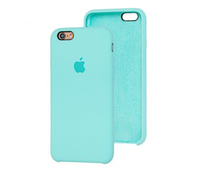 Чохол silicone case для iPhone 6 / 6s marine green