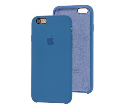 Чохол silicone case для iPhone 6/6s alaskan blue