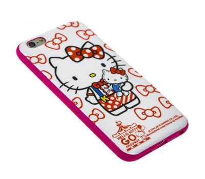 Чохол Hello Kitty для iPhone 6 рожево-червоний 2822470