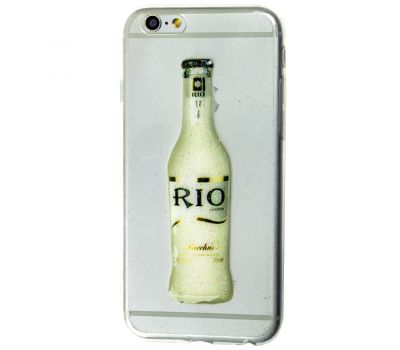 Чохол Rio для iPhone 6 з блискіткою світлий