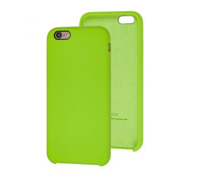 Чорний для iPhone 6 / 6s Silicone case зелений