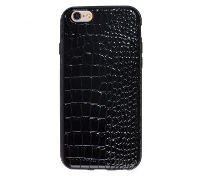 Чохол Crocodile для iPhone 6 чорний