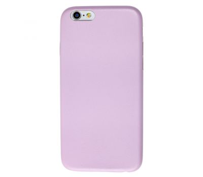 Чохол Thin для iPhone 6 еко шкіра рожевий