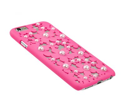 Чохол для iPhone 6 ромашки рожевий перли 2823127