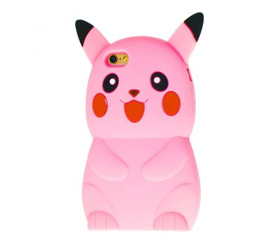 3D чохол Pokemon для iPhone 6 рожевий