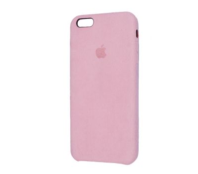 Чохол для iPhone 6 Plus Alcantara світло-рожевий