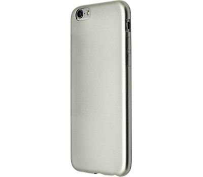 Чохол для iPhone 6 Plus TPU Soft Matt срібло