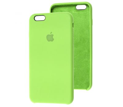 Чохол silicone case для iPhone 6 Plus салатовий