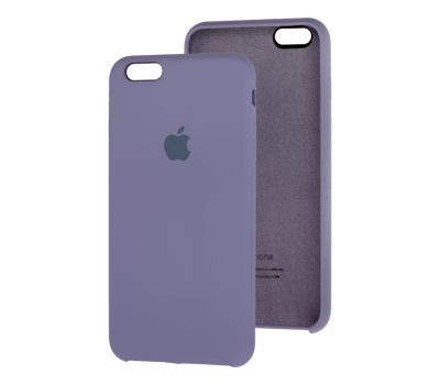 Чохол silicone case для iPhone 6 Plus "лавандовий сірий"