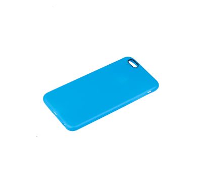 Чохол для iPhone 6 Plus Leather TPU Case блакитний 2824336