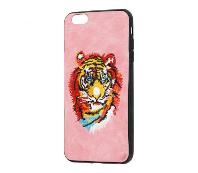 Чохол для iPhone 6 Plus Embroider Animals Soft тигр