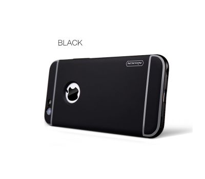 Металева накладка + Автоутримувач Nillkin для iPhone 6 Plus чорний
