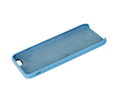Чохол silicone case для iPhone 6 Plus блакитний 2824663