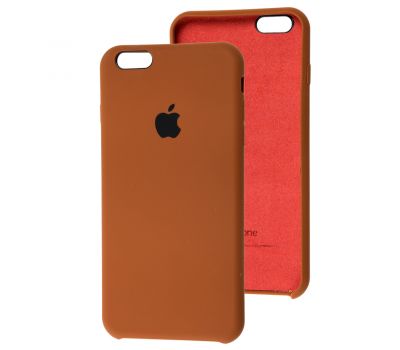 Чохол Silicone для iPhone 6 Plus Case коричневий