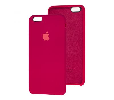 Чохол silicone case для iPhone 6 Plus "червона троянда"