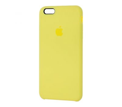 Чохол silicone case для iPhone 6 Plus "лимонний"
