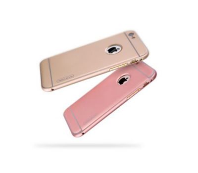 Металева накладка + Автотримач Nillkin для iPhone 6 Plus рожевий 2824452