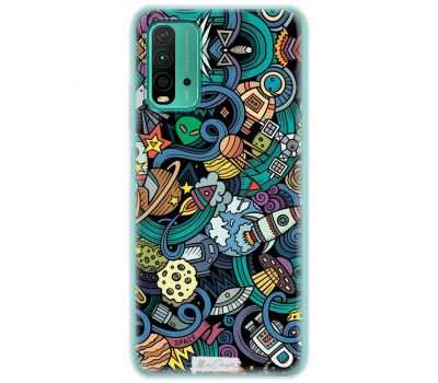 Чохол для Xiaomi Redmi 9T Mixcase космос 16