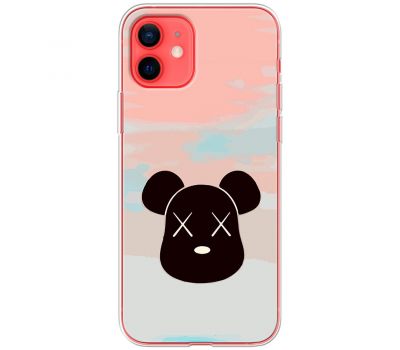 Чохол для iPhone 12 MixCase робот чорний