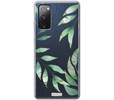 Чохол для Samsung Galaxy S20 FE (G780) MixCase рослини зелене листя