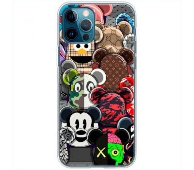 Чохол для iPhone 12 Pro MixCase робот асорті