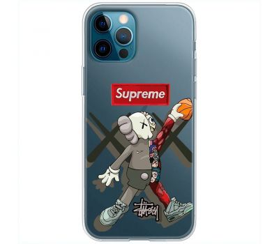 Чохол для iPhone 12 Pro Max MixCase робот баскетбол