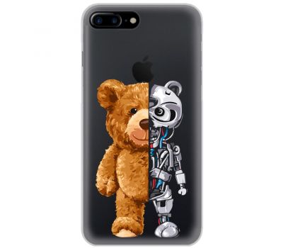 Чохол для iPhone 7 Plus / 8 Plus MixCase робот ведмідь