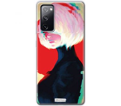 Чохол з аніме для Samsung Galaxy S20 FE (G780) MixCase дівчинка з білим волоссям