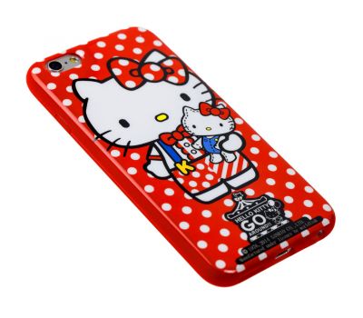 Чохол Hello Kitty для iPhone 6 червоний 2828351