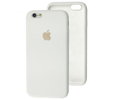 Чохол для iPhone 6 / 6s Silicone Slim Full camera білий