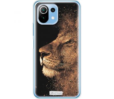 Чохол для Xiaomi Mi 11 Lite MixCase тварини лев